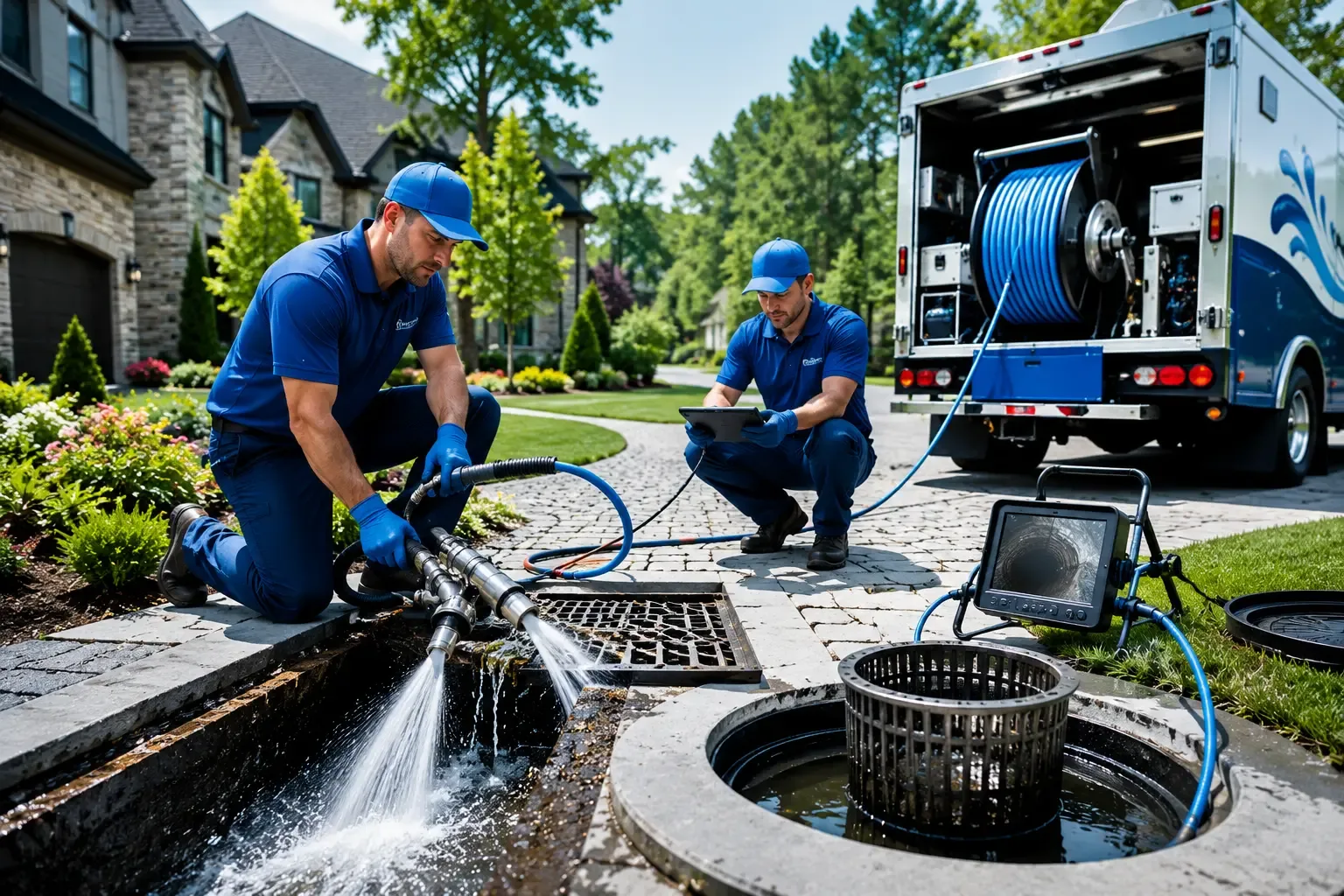 Local outdoor drain cleaning professionals in Leopolis, WI